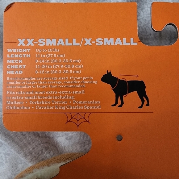 NWT Hyde & Eek Boutique Pet Avocado Toast Collar Halloween Costume New - Picture 4 of 4